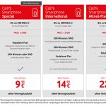 Vodafone Callya Tarife Datenvolumen