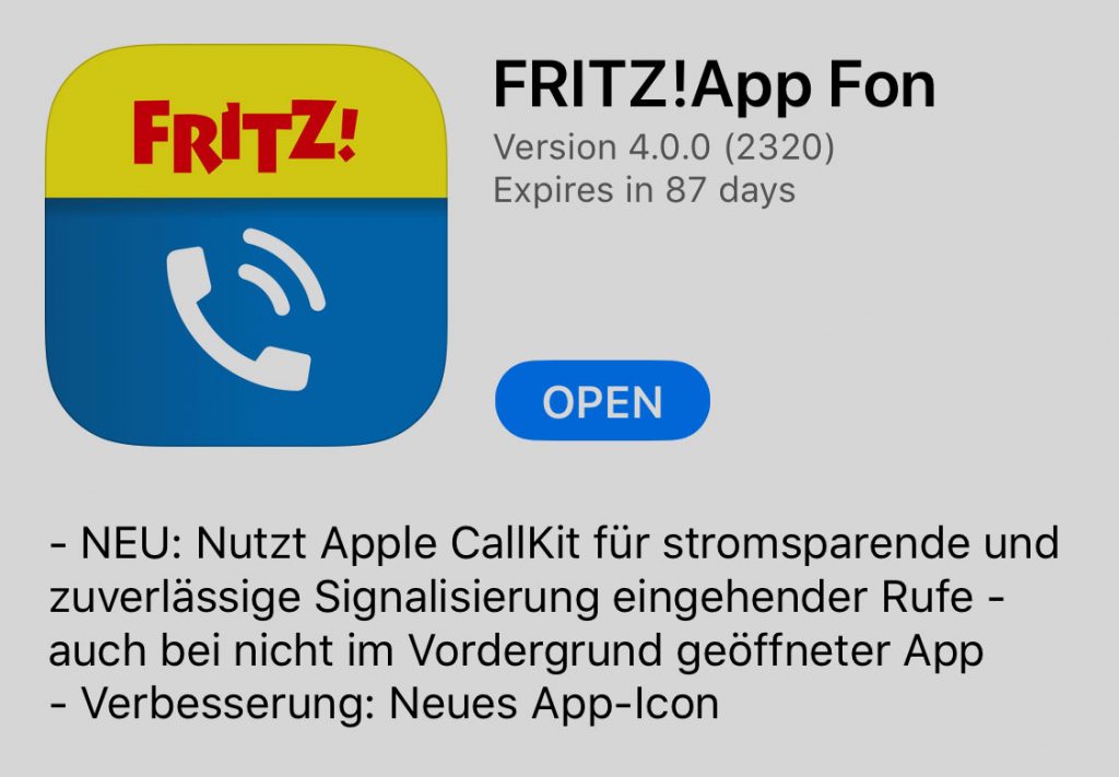 Fritz App Fon