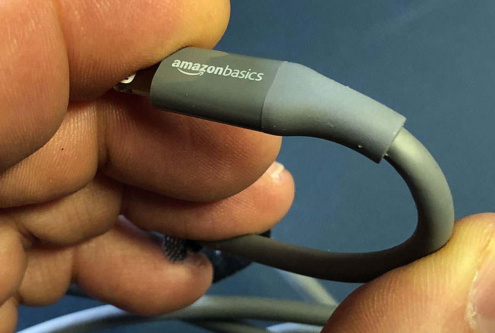 Basics Lightning auf USB A Kabel 1er Pack 1,8 m Apple MFi Zertifiziert Blau 