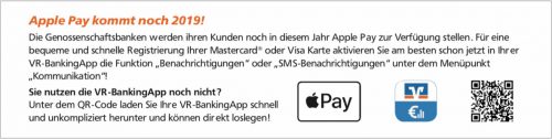 Apple Pay Volksbank