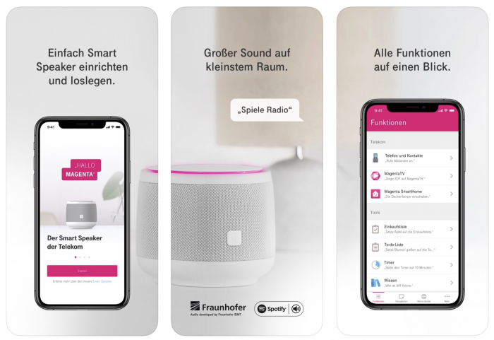 Telekom Smart Speaker App