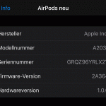 Firmware Airpods