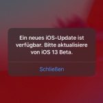 Ios 13 Beta Update
