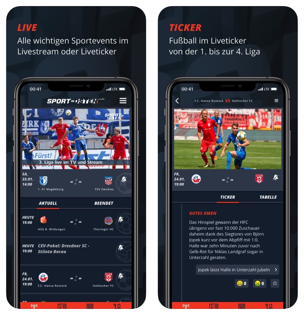 Sport im Osten“ Neue MDR-App bietet Live-Berichterstattung › iphone-ticker.de