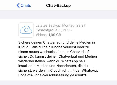 Chat Backup