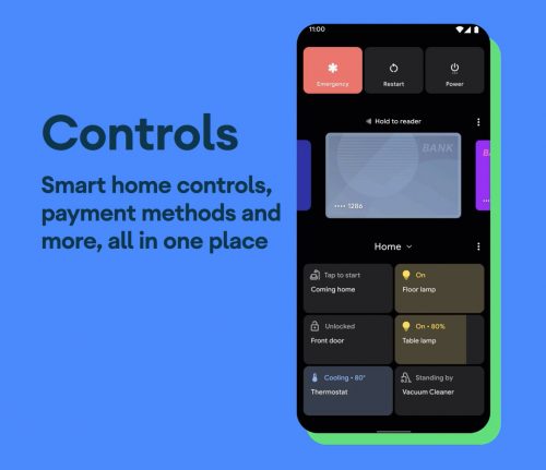 Android 11 Smarthome Steuerung