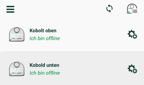 Vorwerk Kobold Offline Serverproblem