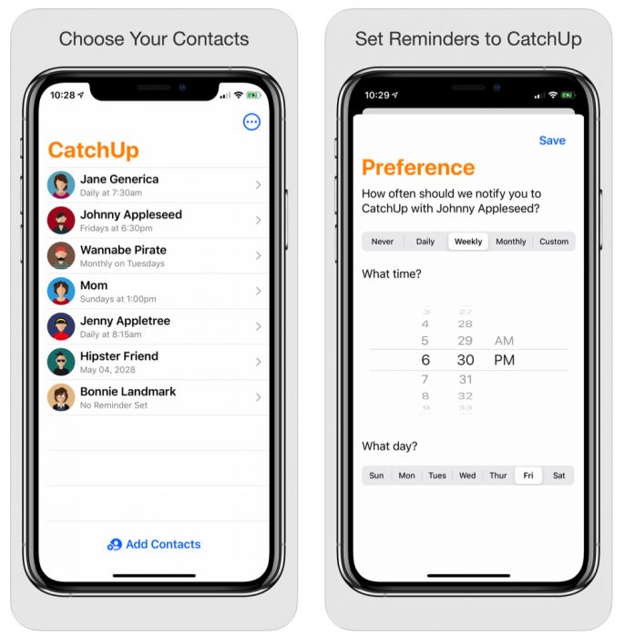 CatchUp App