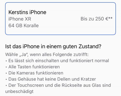 Iphone Austausch Apple Trade In
