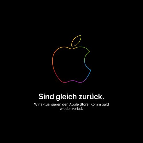 Sind Gleich Zurueck Apple Store