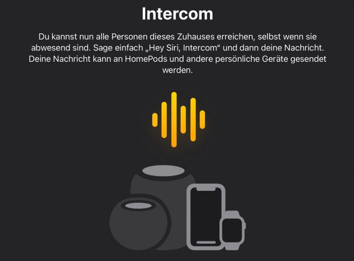 Apples Intercom mit iOS 14.2 und watchOS 7.1 auf allen Geräten | iphone ...