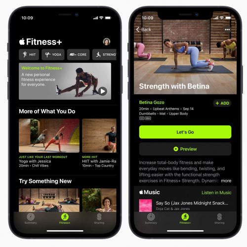 Fitness Plus Iphone 1