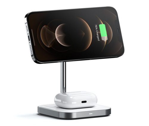 Aluminum 2 In 1 Magnetic Wireless Charging Stand Wireless Chargers Satechi 604201 1024x