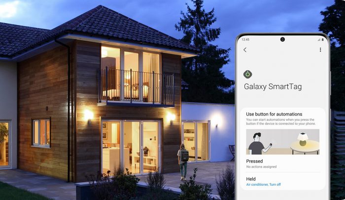 Samsung Galaxy Smart Tag Smarthome Schalter