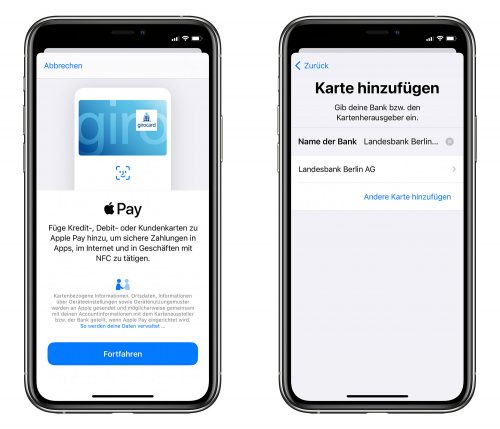 Amazon Lbb Kreditkarte Apple Pay