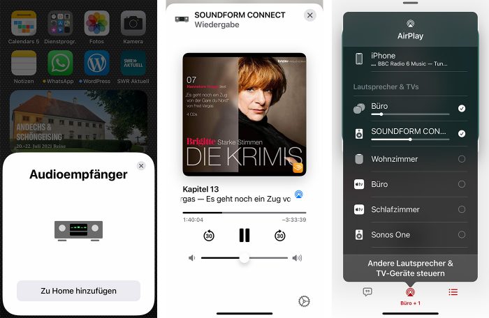 Belkin Soundform Connect Home App Screenshots