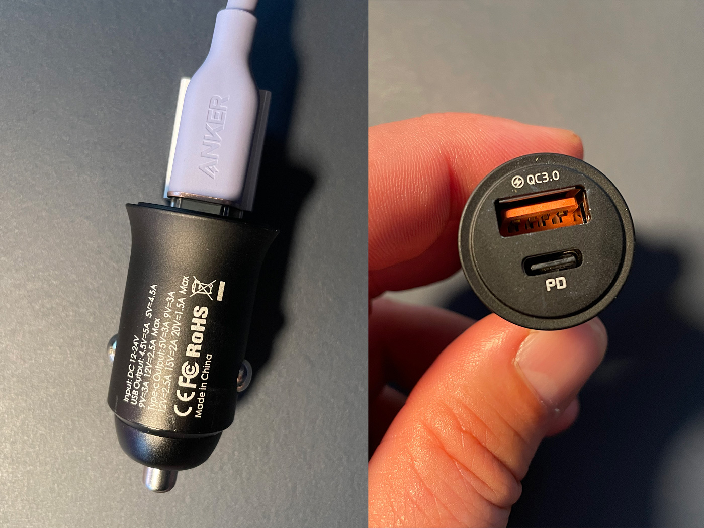 INIU KFZ-Ladegerät mit USB-C und USB-A für 5,49 Euro › iphone