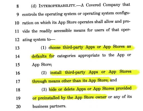 App Store Gesetz