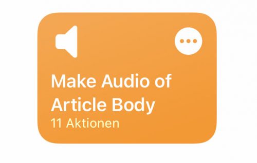 Audio Article Body