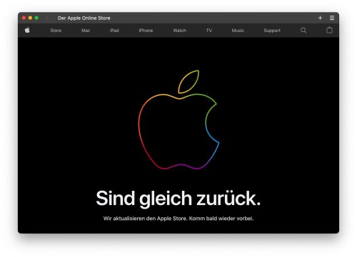 Apple Store Offline