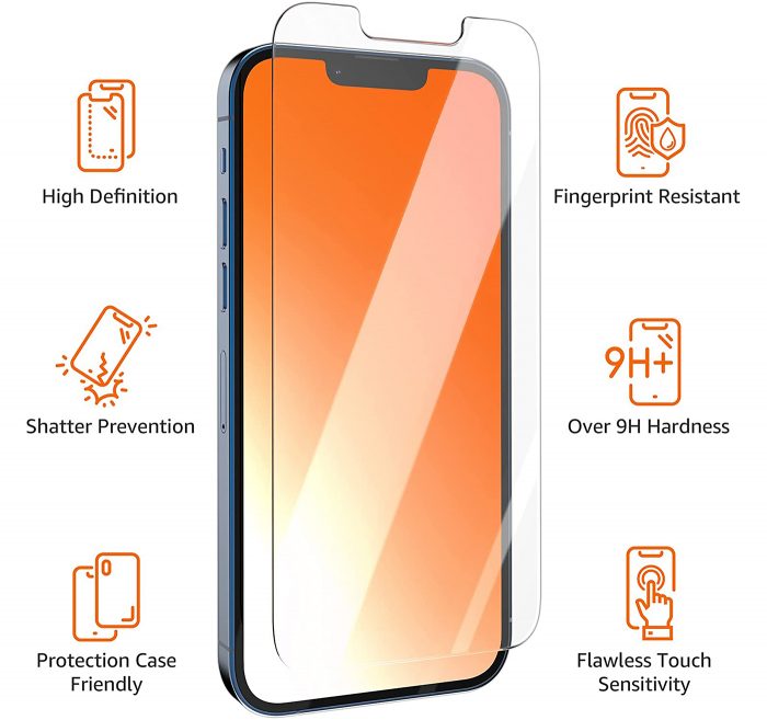 Amazon Basics Iphone 13 Display Schutz
