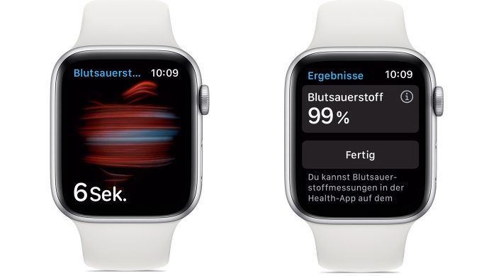 Apple Watch Blutsauerstoff Messung
