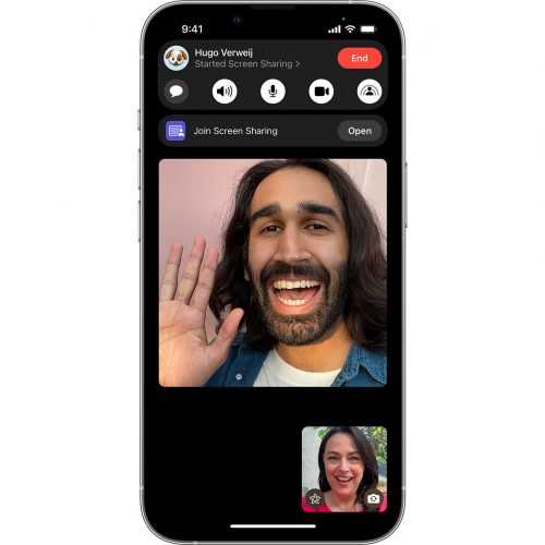 Screen Sharing Facetime