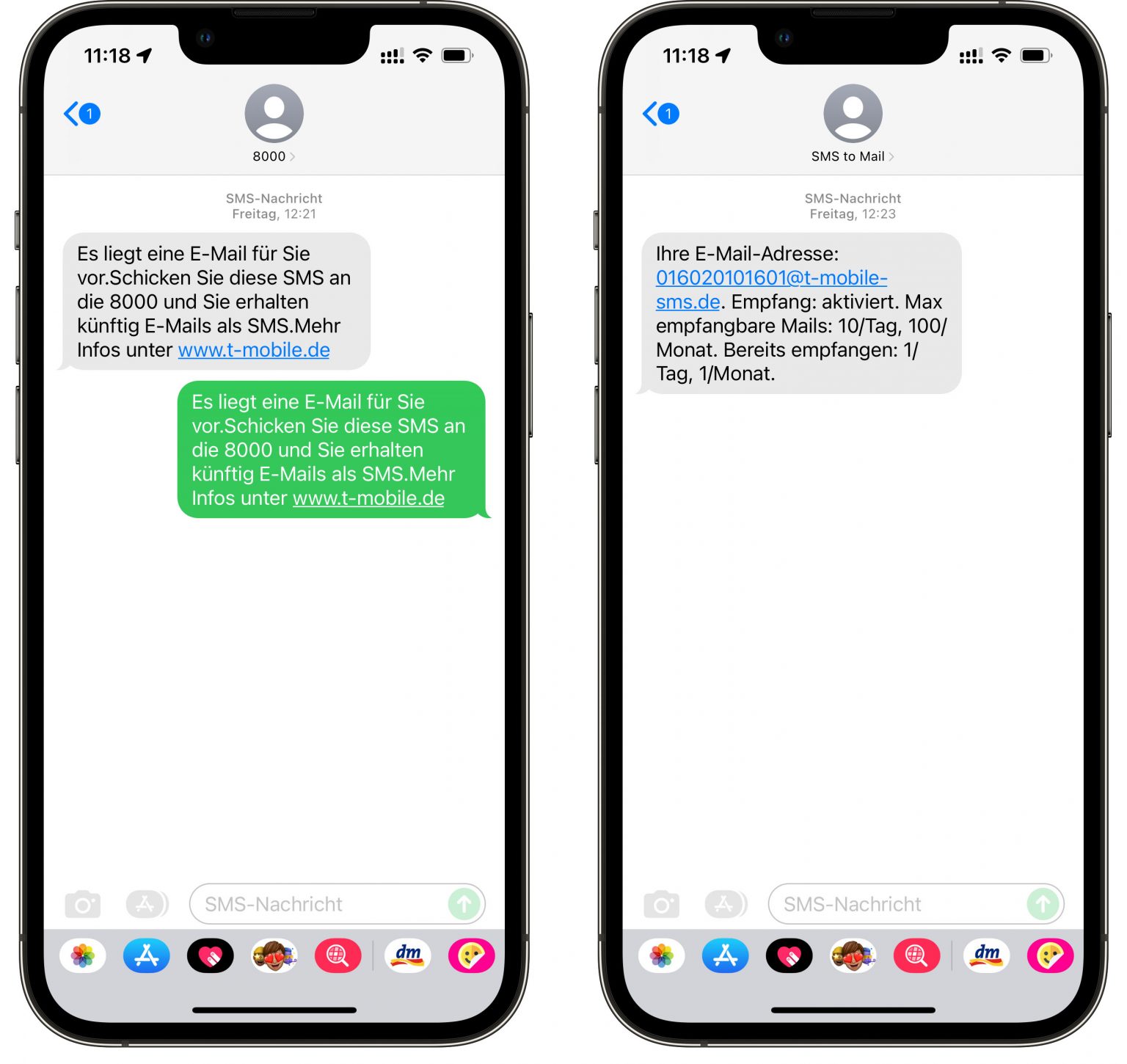 E-Mail per SMS empfangen: Bei vielen Anbietern möglich | iphone-ticker.de