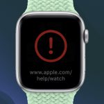 Apple Watch Rotes Ausrufezeichen
