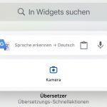 Google Uebersetzer Widget