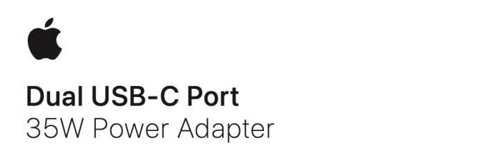 Apple Dual Usb C Port 35 W Power Adapter