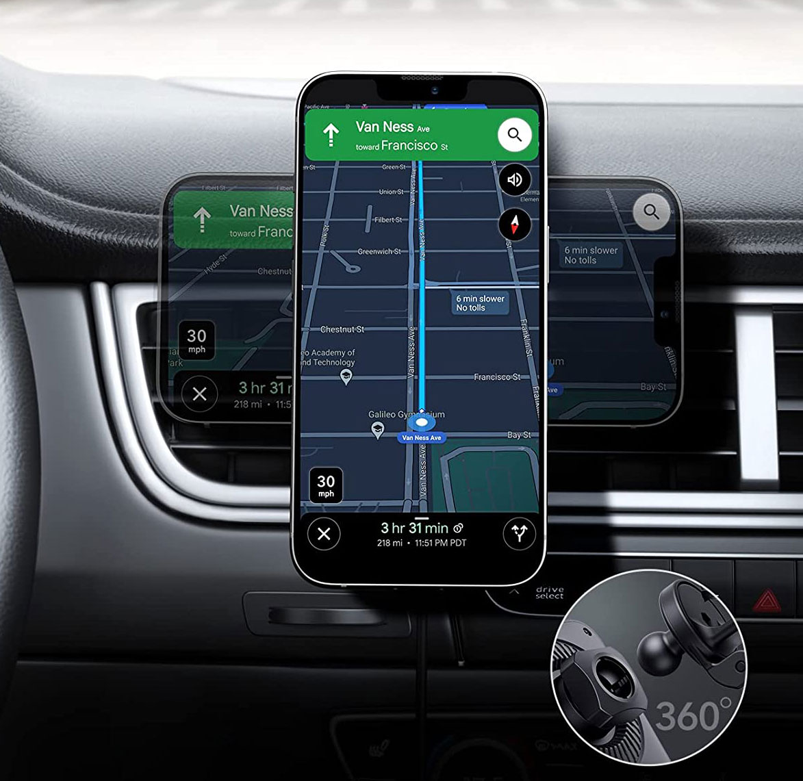 Neu von ESR: MagSafe-Autohalterung soll schneller als Apples