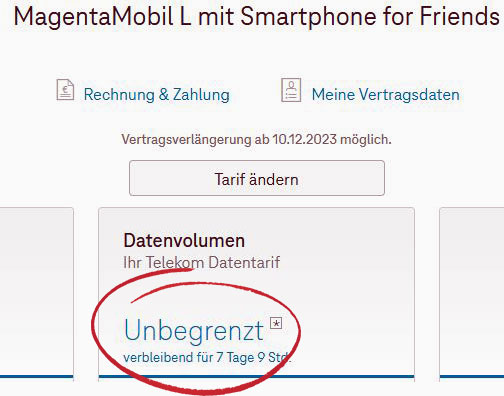 MagentaMobil L: Telekom entfernt Datenlimit in Altverträgen