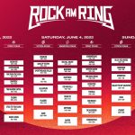 Rock Am Ring 2022 Time Table