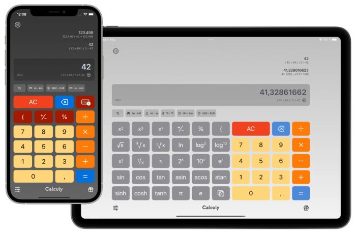 Calculy Iphone And Ipad
