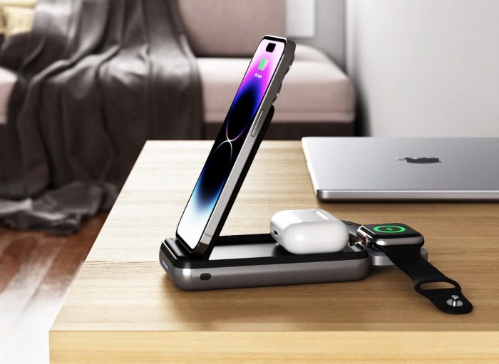 Duo Wireless Charger Power Stand Charging Stations Wireless Chargers Satechi Beit