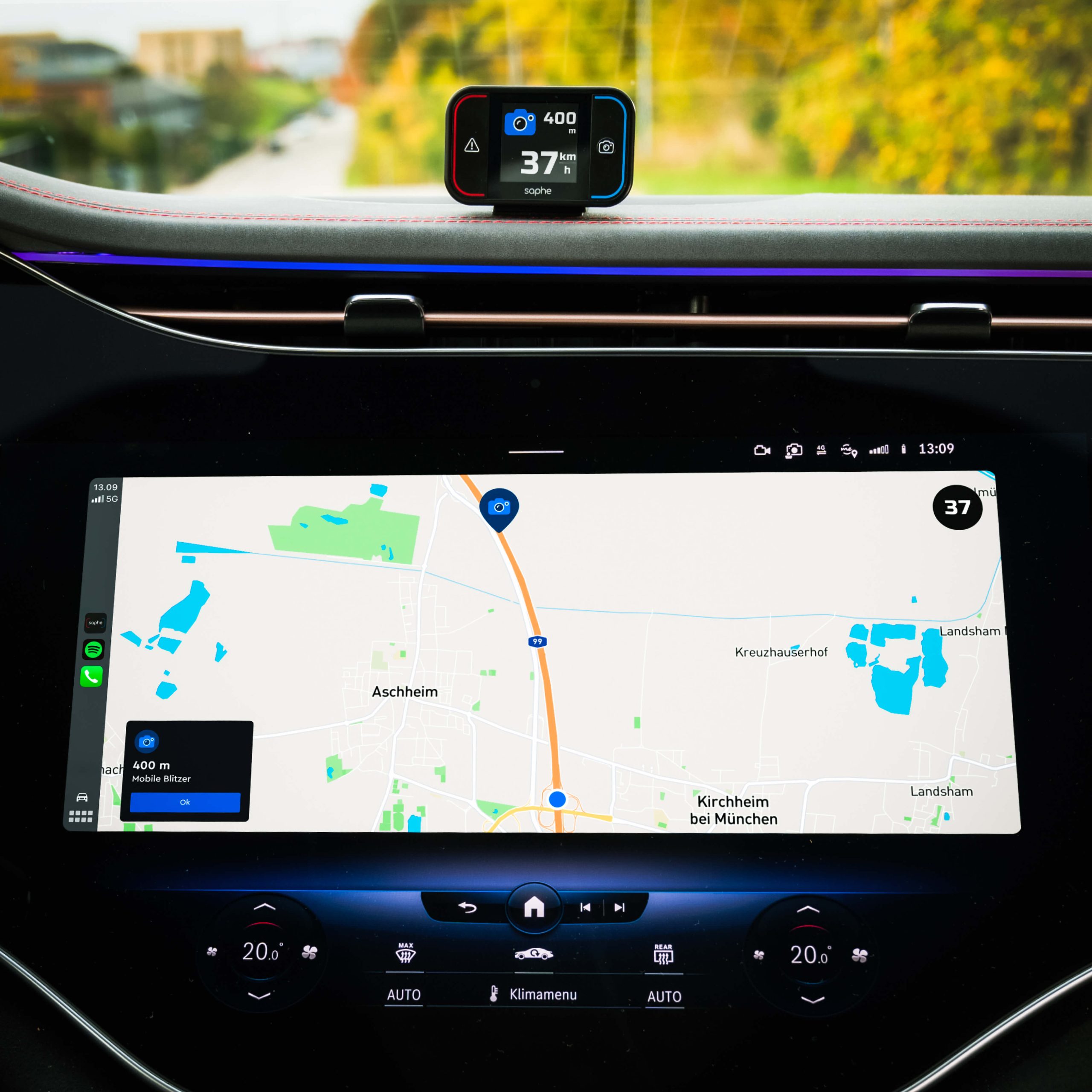 Saphe Drive Pro: Neuer Verkehrswarner mit CarPlay startet ›