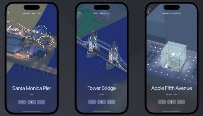 Landmarks App Screenshots