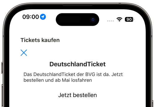 Deutschland Ticket Bvg
