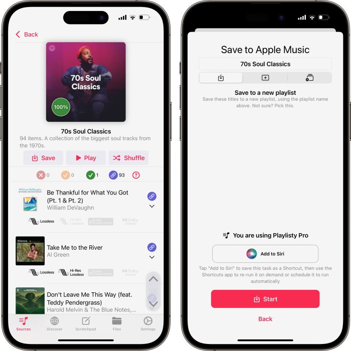 Playlisty Spotify Match