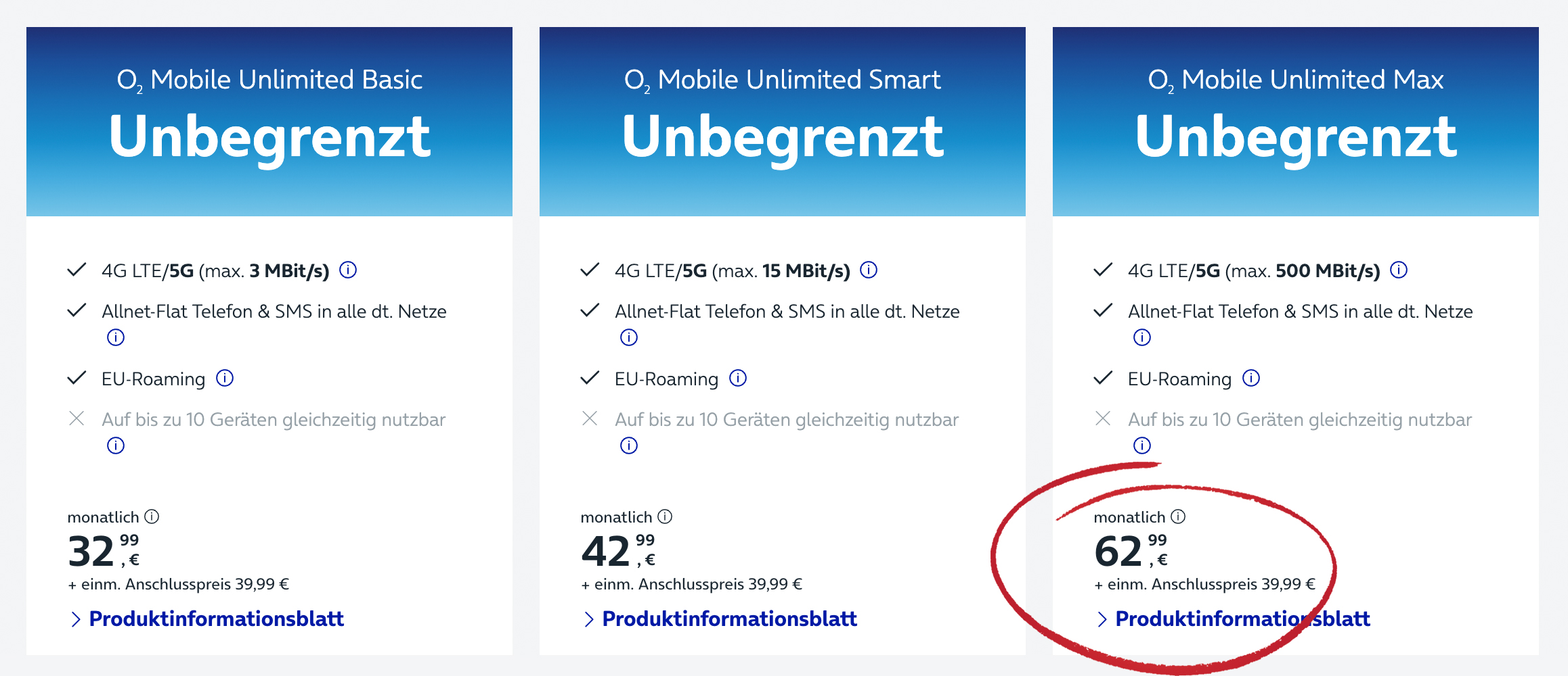 Mobile die O2 › für Unlimited: Datenflat 59%-Preiserhöhung echte