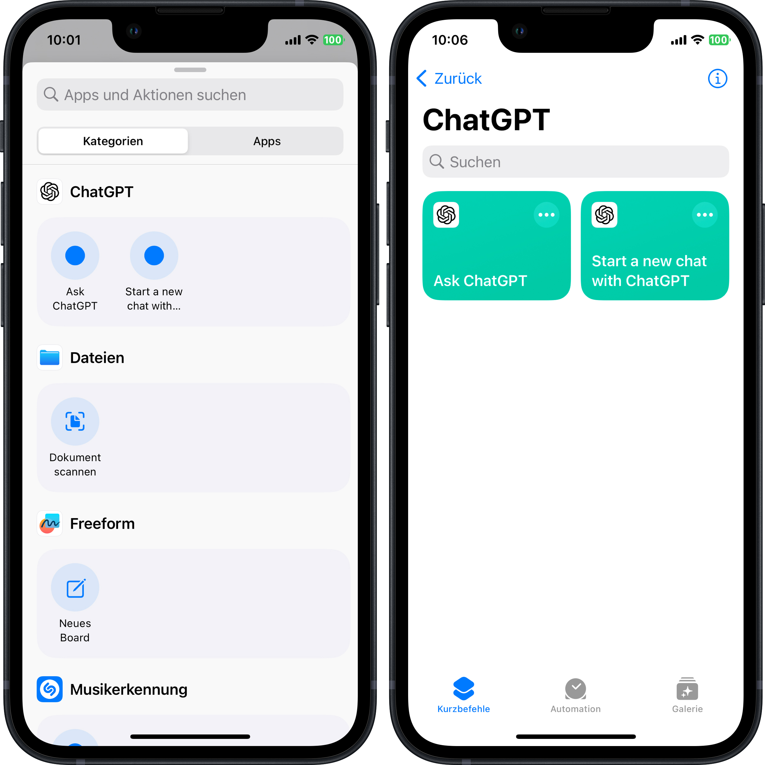ChatGPT: Offizielle App unterstützt jetzt auch Siri