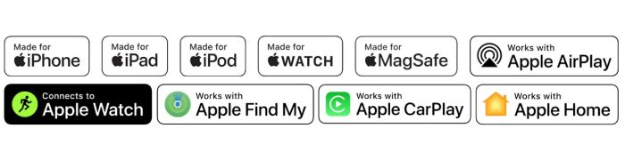 Apple Logos Zertifikate