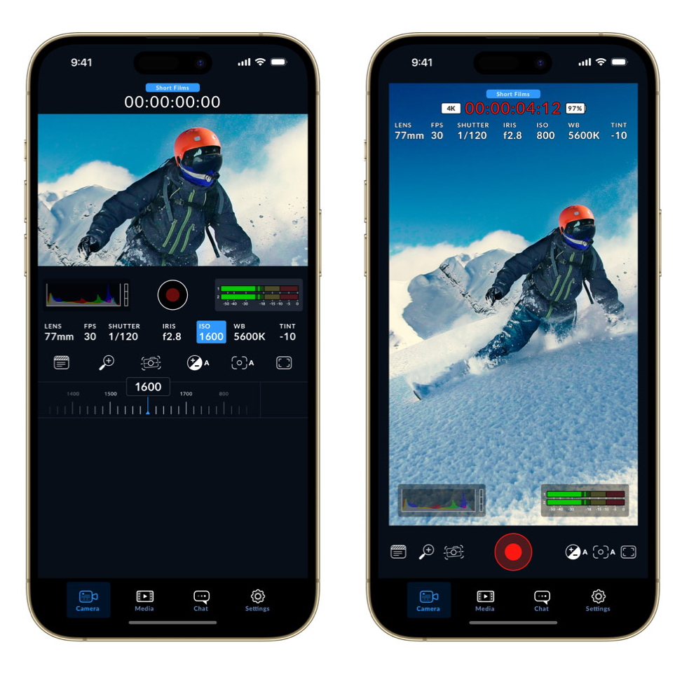 Blackmagic für iPhone: Die beste Videokamera-App in neuer Version