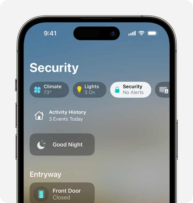 Ios 17 Iphone 14 Pro Home Security
