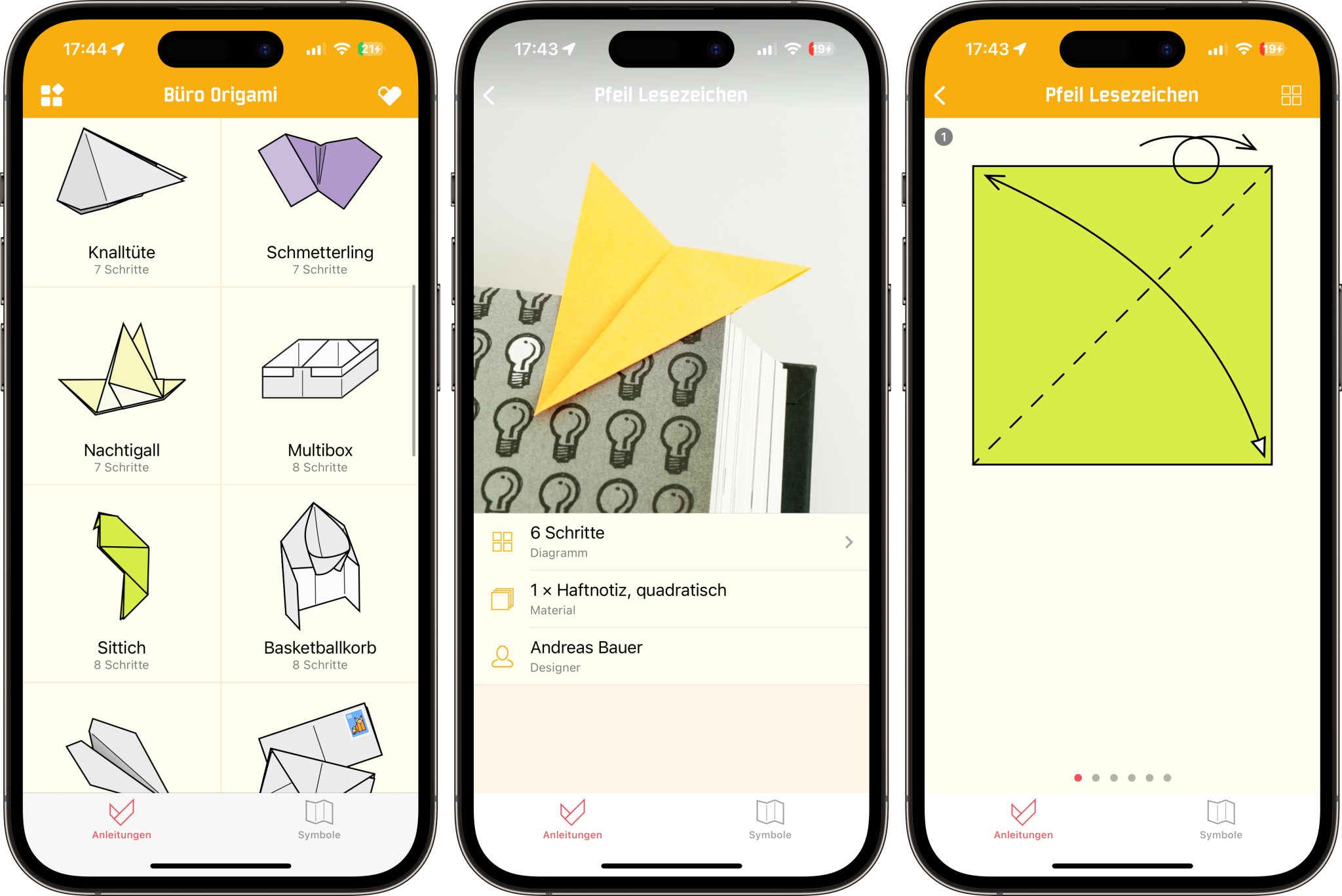 Origami Using Apps 30 Modelle: Bastel-App „Büro Origami“ kurzfristig kostenlos | iphone ...