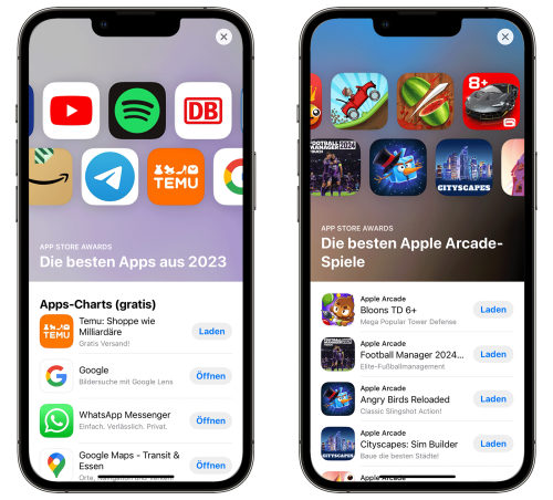 Apple App Store Charts 2023