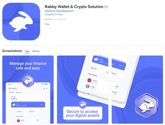 Rabby Wallet Fake App