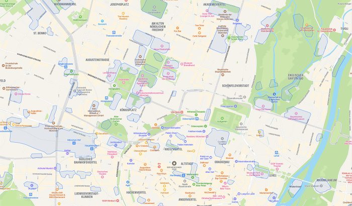 Apple Maps Karten Erfassung