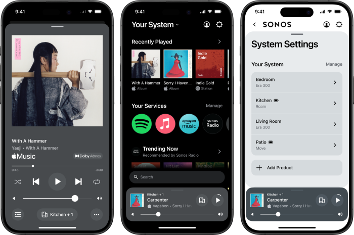 Sonos App Neue 1